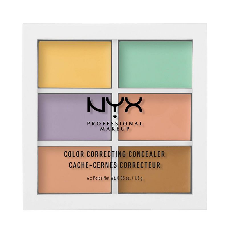 NYX Professional Makeup Color Correcting Palette -  Medium - 0.3oz, 1 of 7
