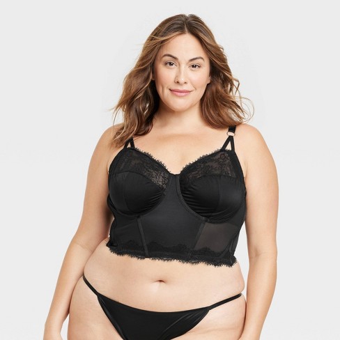 Women's Lace Bralette - Auden™ Black Xxl : Target