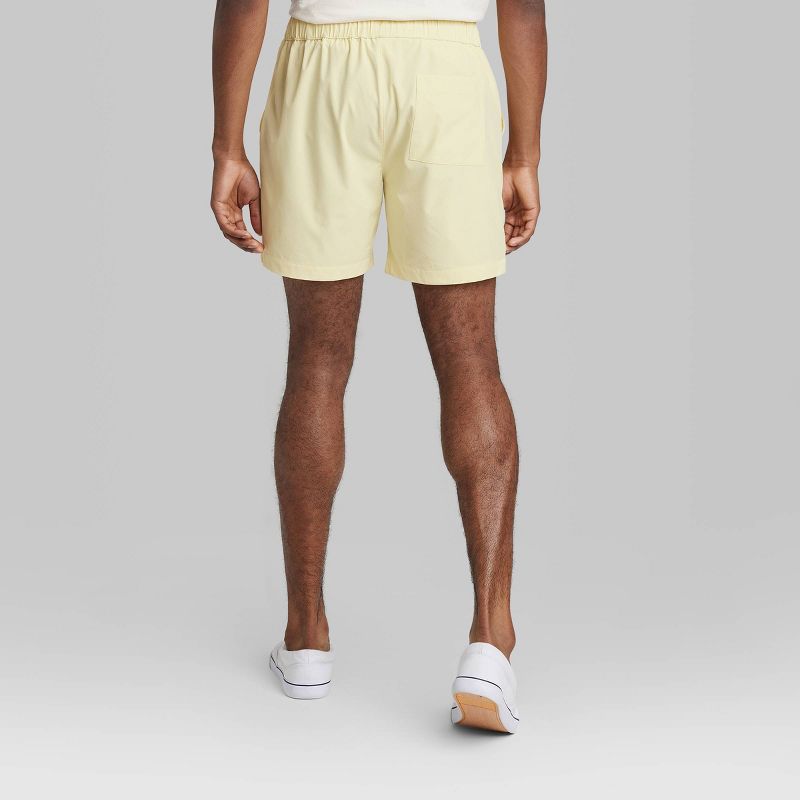 Men&#39;s Casual Fit Pull-On Shorts 6&#34; - Original Use&#8482; Lemon Yellow, 3 of 4