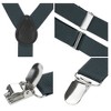 Allegra K Women's Adjustable Metal Clamp Elastic Suspenders Braces - 4 of 4
