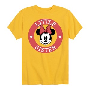 Girls' - Disney - Minnie Little Sister Short Sleeve Graphic T-Shirt - 1 of 4