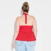 Women's Tiered Halter Babydoll Top - Wild Fable™ - 3 of 3