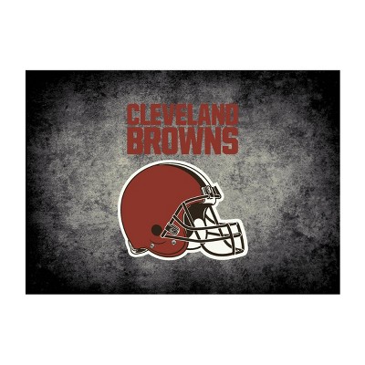  NFL Cleveland Browns 6'x8' Distressed Rug 