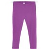 City Threads Women's Capri Leggings, 100% Cotton, USA-Made Comfortable Everyday Wear - 3 of 4