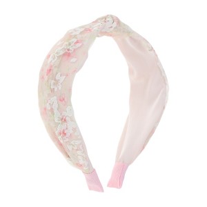 Unique Bargains Women's Cute Mesh Knotted Headbands 1 Pc - 1 of 4