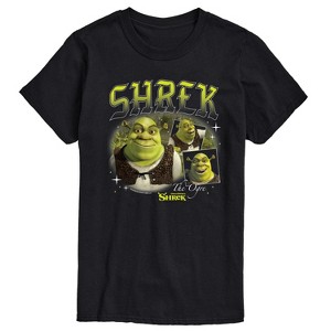 Men's - Shrek - The Ogre Bootleg 90's Collage Short Sleeve Graphic T-Shirt - 1 of 4