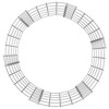vidaXL Circular Gabion Pole Galvanized Steel 19.7 in.x19.7 in. - 4 of 4