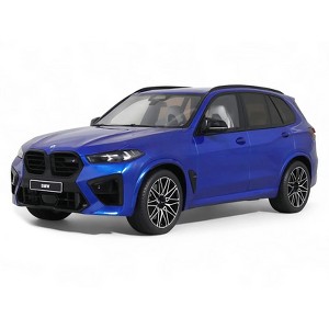  X5 ミニカー 1/18 メタリックブルー　パラゴン 2023 BMW X5 M Competition Blue Metallic with Black Top 1/18 Model