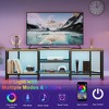 Jojoka 67 Inch Large TV Stand with LED Lights - 4 of 4