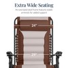 Best Choice Products Oversized Padded Zero Gravity Chair, Folding Outdoor Patio Recliner w/ Side Tray - 3 of 4