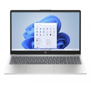 HP 15.6" FHD Notebook Intel Core i5-1235U 8GB RAM 512GB SSD Natural Silver - Intel Core i5-1235U Deca-core - 15.6" FHD (1920x1080) Anti-glare Display - 1 of 4
