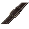 INSPIRE CHIC Single Prong Buckle Double Stitch Edge Classic Casual Belt Width 1 1/8" - 3 of 4