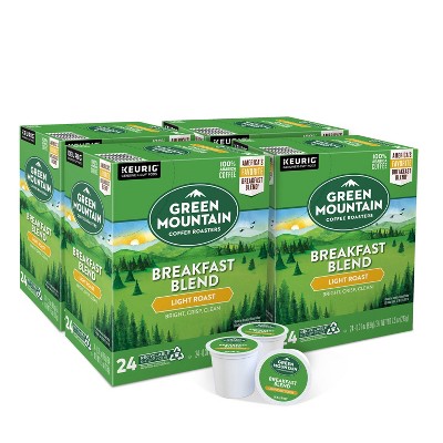 Green Mountain Coffee Breakfast Blend, Single Serve Keurig K-cup Coffee  Pods, Light Roast - 96ct : Target