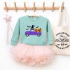 The Juniper Shop Witch Farm Truck Toddler Graphic Sweatshirt - 2 of 3
