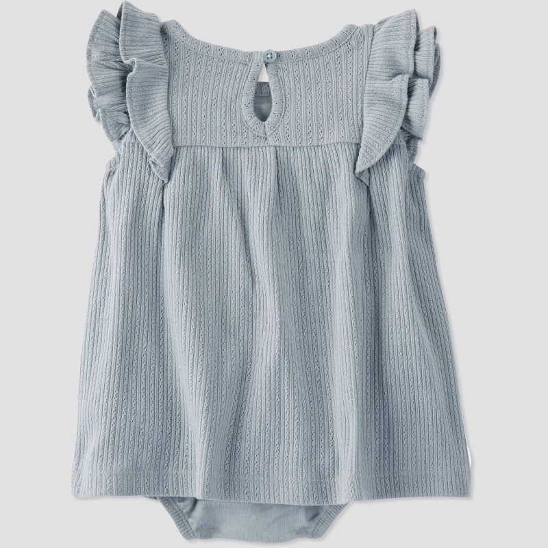 Little Planet by Carter’s Organic Baby Bodysuit - Gray, 2 of 5