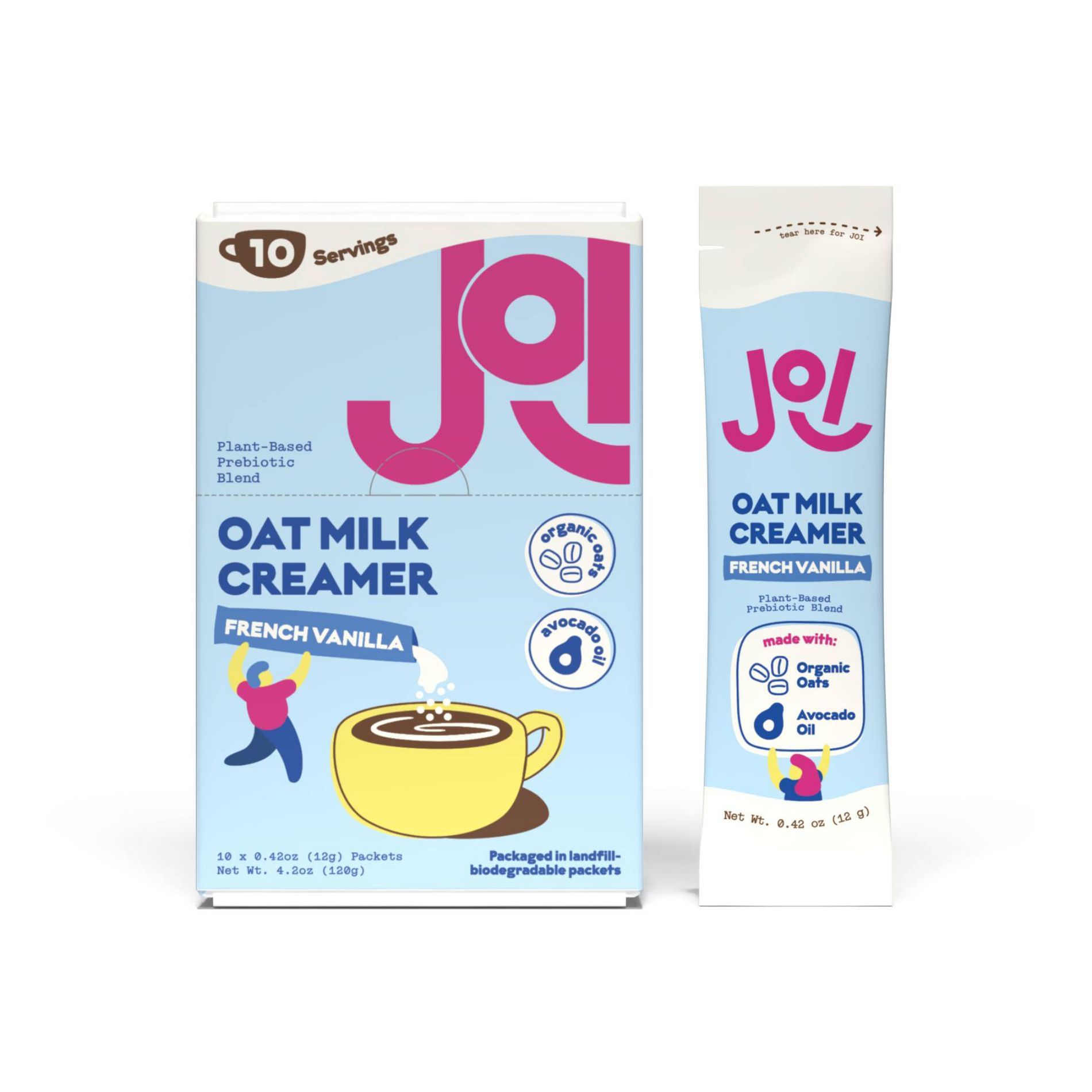 JOI French Vanilla Oat Milk Creamer - 4.2oz/10ct