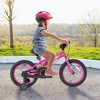 Costway 14/16/18-Inch Kid’s Bike for 4-7 Years Old with Adjustable Saddle & Anti-slip Handlebar Silver/Red/Pink/Black - 2 of 4