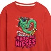 Boys' - Hot Wheels - Snake Hugs & Kisses Long Sleeve Graphic T-Shirt - 2 of 4
