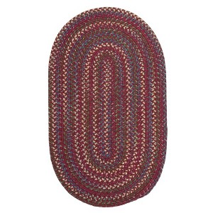 Colonial Mills Worley Oval Area Rug - Burgundy 4x6 - 1 of 3