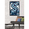 Trends International NHL Seattle Kraken - Maximalist Logo 23 Framed Wall Poster Prints - 2 of 4