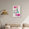 Art Remedy Dreaming of a dream Geometric Modern Color Block Abstract Wall Art Framed - 2 of 4