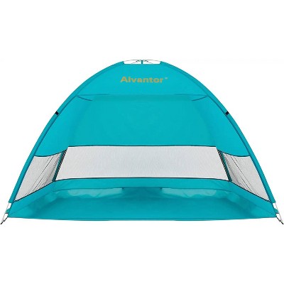 Alvantor Outdoor Instant Pop Up  Sun Shade Canopy 2 People  Beach Shelter Tent Turquoise