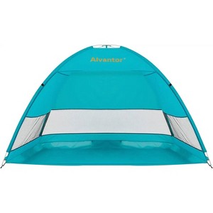 Alvantor Outdoor Instant Pop Up  Sun Shade Canopy 2 People  Beach Shelter Tent Turquoise - 1 of 4
