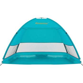 Alvantor Outdoor Instant Pop Up  Sun Shade Canopy 2 People  Beach Shelter Tent Turquoise