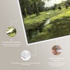 Art Remedy Meadow Brook by Charles Paul Gruppe Classic Landscape and Portrait Wall Art Framed - 4 of 4
