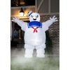 HalloweenCostumes.com One Size Fits Most 8FT Inflatable Stay Puft Marshmallow Man Decoration,  Blue/White/Red - 4 of 4