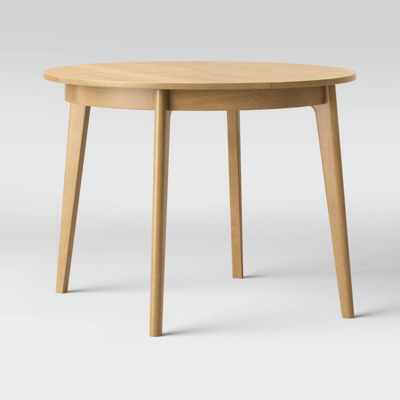 Astrid Mid-Century Round Extendable Dining Table - Threshold™, 6 of 15