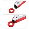 Unique Bargains Stainless Steel Silicone Tip Locking Mechanism Kitchen Tongs 1 Set - 4 of 4
