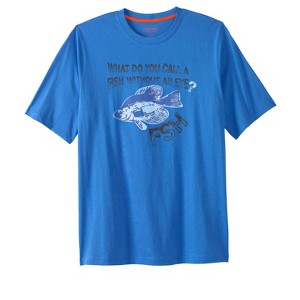 Boulder Creek by KingSize Men's Big & Tall  Nature Graphic Tee - 1 of 3