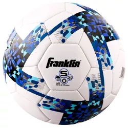 Franklin Sports All Weather Size 5 Soccer Ball - Blue