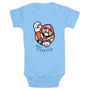 Infant's Nintendo Woo Jump Bodysuit - 1 of 3