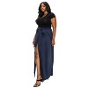 L I V D Women's Scuba Wrap Maxi Skirt - 2 of 3