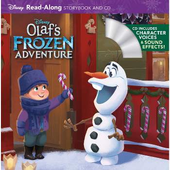 Olaf's Frozen Adventure - (Read-Along Storybook and CD) by  Disney Books (Mixed Media Product)