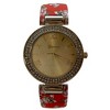 Olivia Pratt Printed Soft Band Bangle Women Watch - 4 of 4