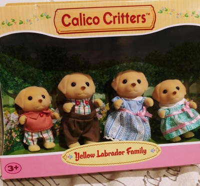 Calico critters yellow lab family on sale