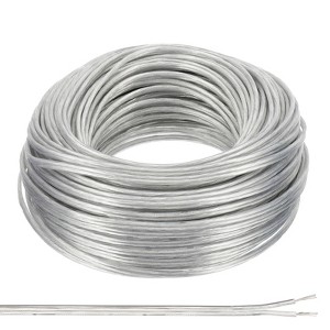 Unique Bargains Heat Resistant LED Lamp 300V PVC Covered Wire Clear - 1 of 4