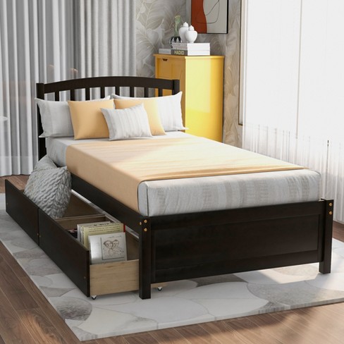 Twin xl deals headboard and frame