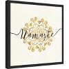 Amanti Art Namaste I by Veronique Charron Canvas Wall Art Print Framed 16-in. x 16-in. - image 2 of 4