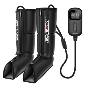 CINCOM Leg Massager Recovery System for Athletes, Recovery Boots, Calf and Foot Compression Massager for Circulation and Pain Relief, FSA/HSA Eligible - 1 of 4