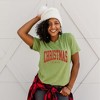 Simply Sage Market Women's Christmas Vibes Varsity Short Sleeve Graphic Tee - 2 of 3