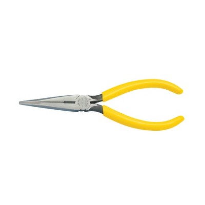 KLEIN TOOLS D203-7 Long Nose Side-Cutting Pliers, 7-Inch