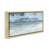 Stupell Industries Abstract Cloudy Ocean Waves Floating Frame Canvas Art, Gold, 25" x 11" - 2 of 4