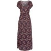 Women's Casual Floral Print Maxi Dress - LASCANA - 4 of 4