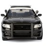 2023 Dodge Charger Pursuit Police Car Black and White "Law Enforcement and Public Service" 1/24 Diecast Model Car by Motormax - 3 of 4
