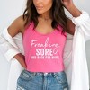 Simply Sage Market Women's Freaking Sore and Back For More Racerback Tank - 2 of 3