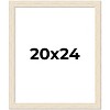 PosterPalooza | 20x24 Wide Barnwood Picture Frame, UV Acrylic, 6 Finishes - Grey, Brown, White, and Black - 2 of 4
